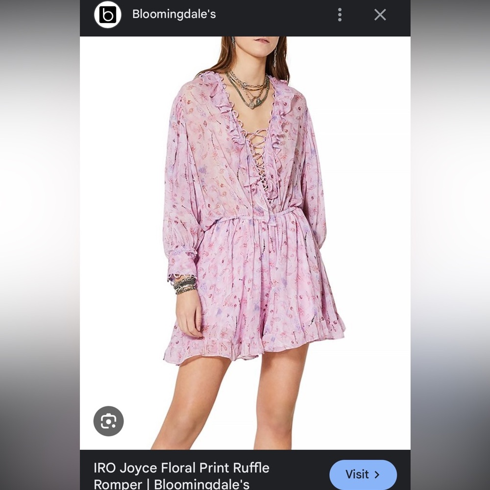 IRO JOYCE ROMPER